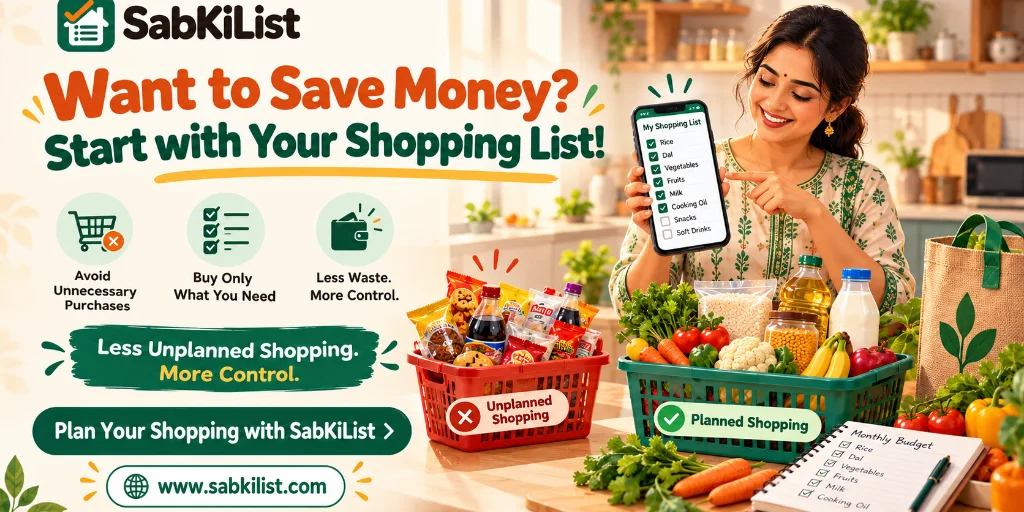 SabKiList: Money Saving